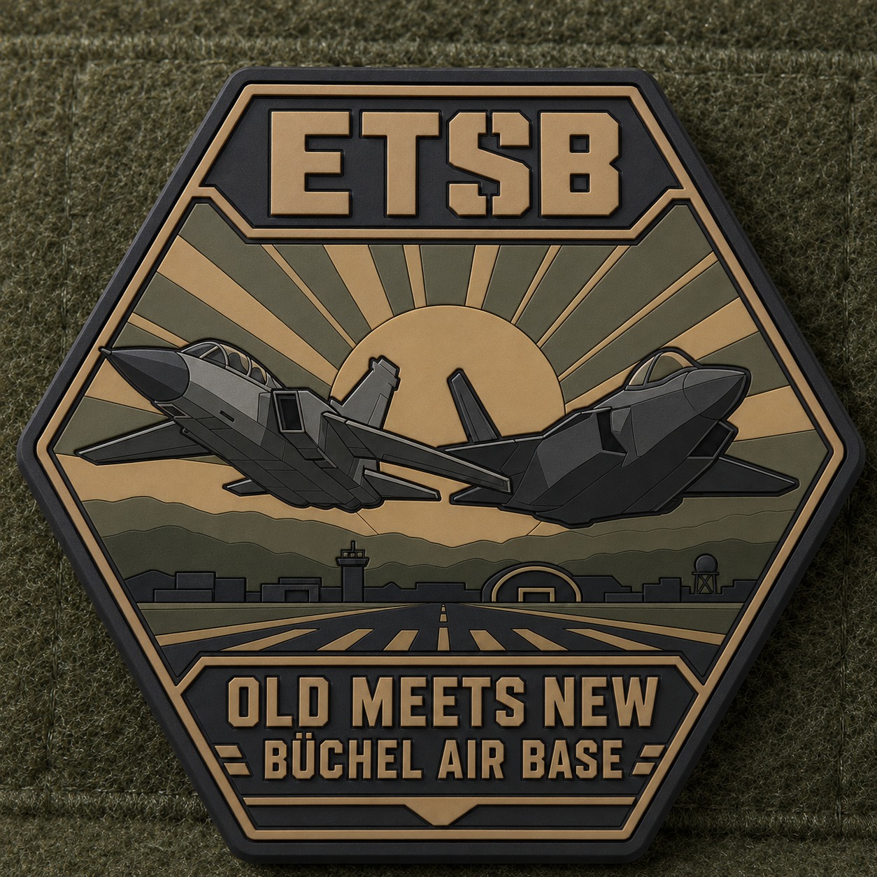 Rubber Patch ETSB Old Meets New Büchel Air Base